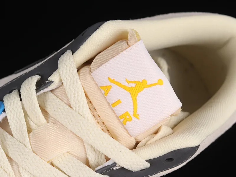 All categories Air Jordan Jordan series basketball shoes Air Jordan 1 Low Z version Air Jordan 1 Low "UNC Grey" AJ1 Joe 1 cement North Carolina blue low-top basketball shoes DZ5376-469